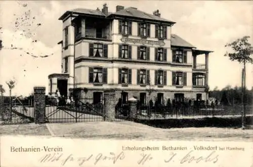 Ak Hamburg Wandsbek Volksdorf, Bethanien-Verein, Erholungsheim Bethanien