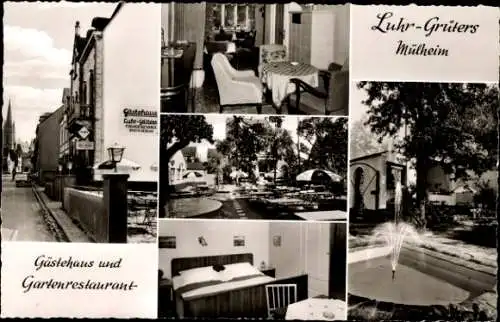 Ak Mülheim bei Koblenz, Gasthof Luhr Grüters