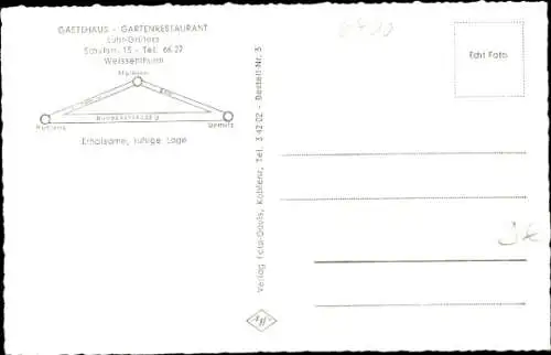 Ak Mülheim bei Koblenz, Gasthof Luhr Grüters