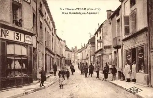 Ak ist sur Tille Côte-d’Or, Rue Dominique Ancenot