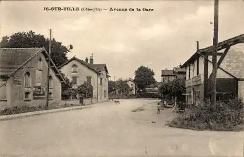 Ak ist sur Tille Côte-d’Or, Avenue de la Gare