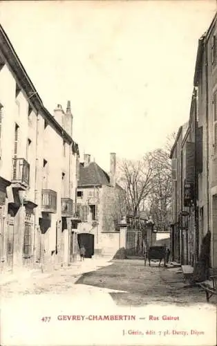 Ak Gevrey Chambertin Côte-d’Or, Gairot Straße