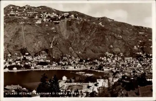 Ak Brunate Lago di Como Lombardia, Panorama