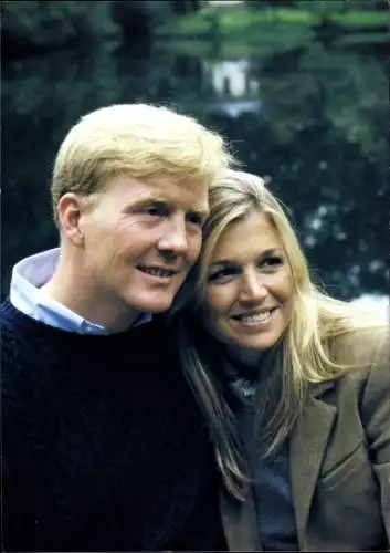 Ak Prinz Willem Alexander und Maxima Zorreguieta, 2001