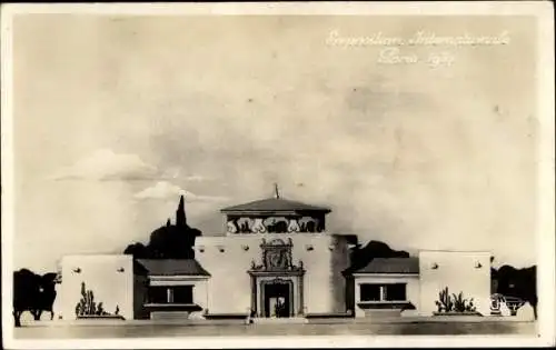Ak Exposition Internationale Paris 1937, Pavillon de Venezuela