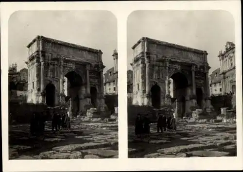 Stereo Foto Roma Rom Lazio, Constantinsbogen