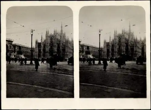 Stereo Foto Milano Mailand Lombardia, Dom