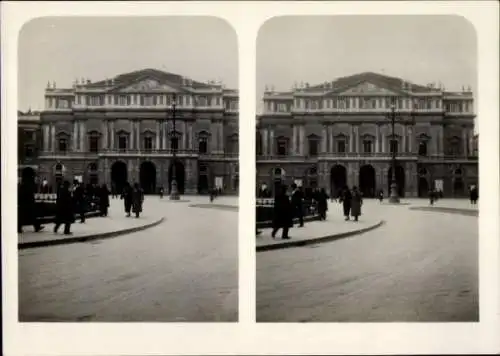 Stereo Foto Milano Mailand Lombardia, Scala Theater