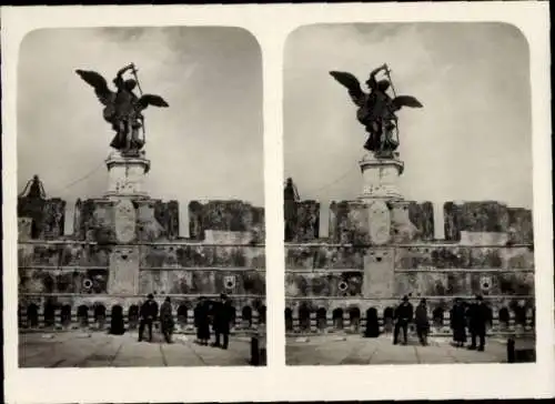 Stereo Foto Roma Rom Lazio, Engelsburg