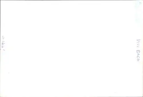 Ak Schauspielerin Vivi Bach, Standportrait, Autogramm