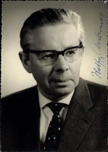 Ak Schauspieler Wolfgang Andriano, Portrait, Autogramm