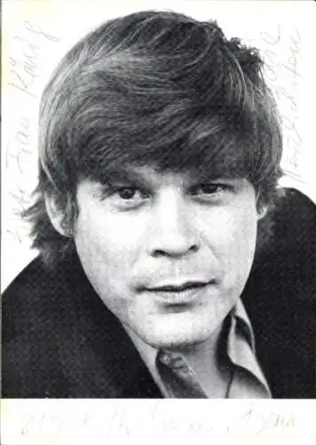 Ak Schauspieler Werner Asam, Portrait, Autogramm