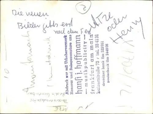 Ak Schauspieler Atze, Portrait, Autogramm