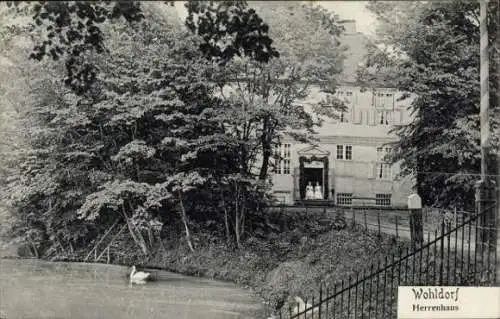 Ak Hamburg Wandsbek Wohldorf, Herrenhaus