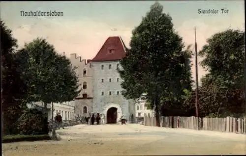 Ak Neuhaldensleben Haldensleben Börde, Stendaler Tor