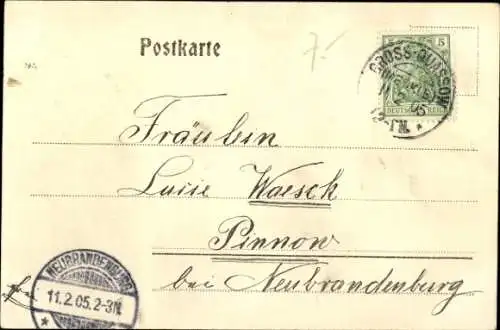 Ak Neustrelitz in Mecklenburg, Stadtkirche