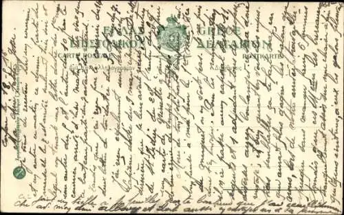 Ak Athen Griechenland, vue generale