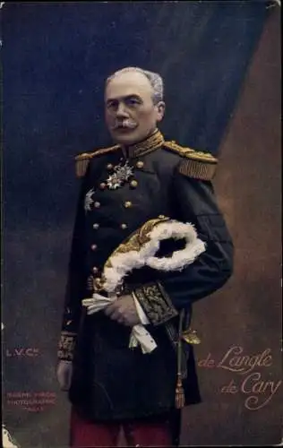 Ak General Fernand de Langle de Cary, Portrait