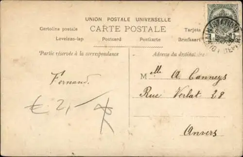 Ak Variete-Künstlerin Kerlor, Portrait