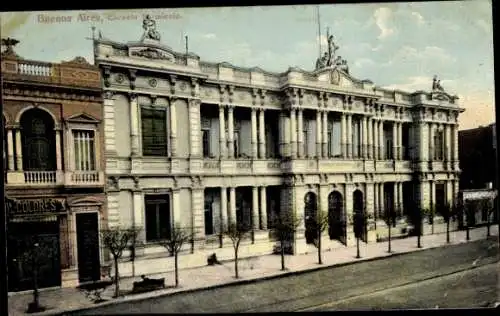 Ak Buenos Aires Argentinien, Escuela Sarmiento