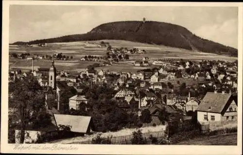 Ak Vejprty Weipert Region Aussig, Bärenstein, Stadtpanorama