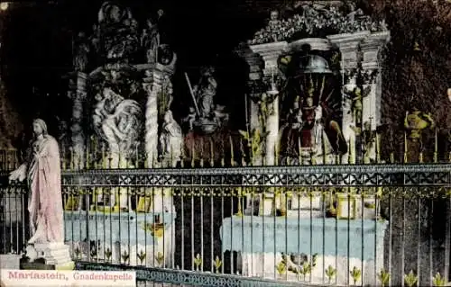 Ak Metzerlen Mariastein Kanton Solothurn, Kloster Maria Stein, Gnadenkapelle