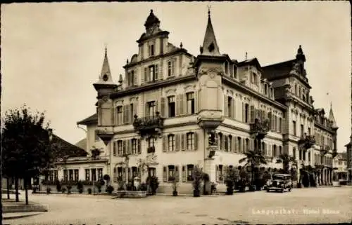 Ak Langenthal Kt. Bern Schweiz, Hotel Bären