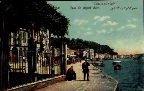 Ak Konstantinopel Istanbul Türkiye, Buyuk dere Quay