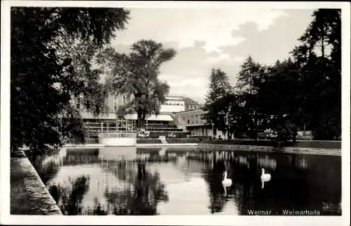 Ak Weimar in Thüringen, Weimarhalle