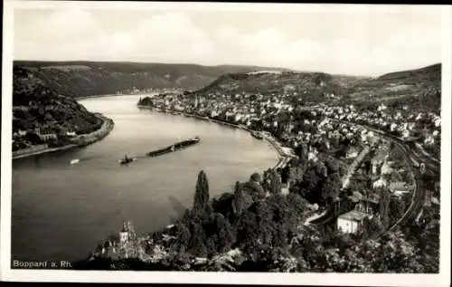 Ak Boppard am Rhein, Totalansicht