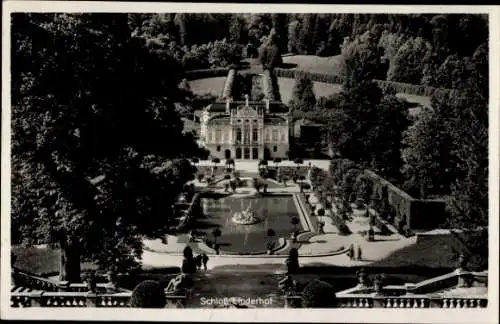 Ak Linderhof Ettal Oberbayern, Schloss Linderhof