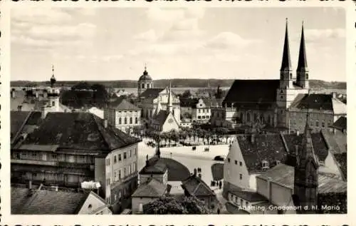 Ak Altötting in Oberbayern, Gnadenort d. hl. Maria, Teilansicht