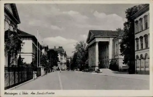 Ak Meiningen in Südthüringen, Landestheater