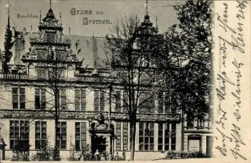 Ak Hansestadt Bremen, Gewerbehaus