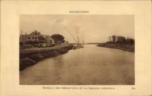 Ak Mansourah Algerien, Bewässerungsbüro und Landwirtschaftsbank