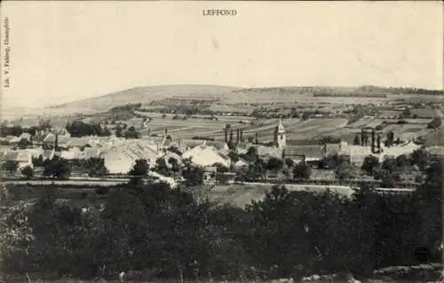 Ak Leffond Haute-Saône, Panorama