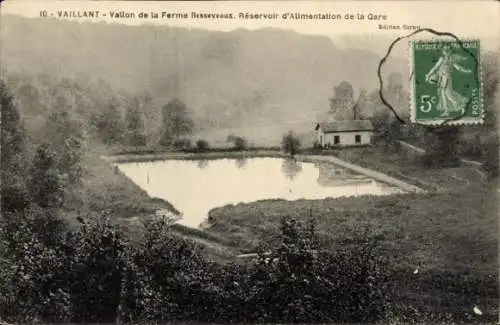 Ak Vaillant Haute Marne, Vallon de la Ferme Besseveaux, Stationsversorgungsreservoir