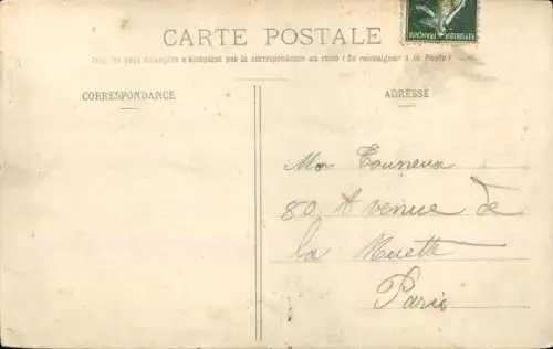 Ak Bitry Oise, Panorama, Ferme de Gamet