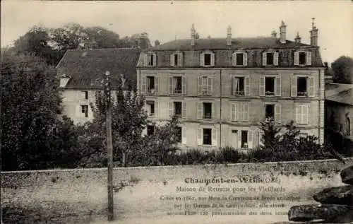 Ak Chaumont und Vexin Oise, Seniorenheim