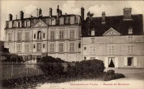 Ak Chaumont und Vexin Oise, Altersheim