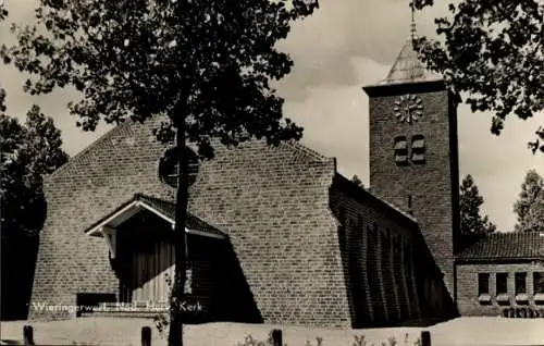 Ak Wieringerwerf Wieringen Nordholland Niederlande, Ned. Herv. Kerk