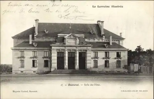 Ak Baccarat Meurthe et Moselle, Salle des Fetes