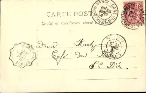 Ak Nancy Meurthe et Moselle, Salle Victor Poirel