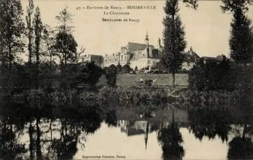 Ak Bosserville Meurthe et Moselle, La Chartreuse, Seminaires de Nancy