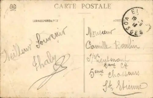 Ak Eloyes Vosges, Panorama