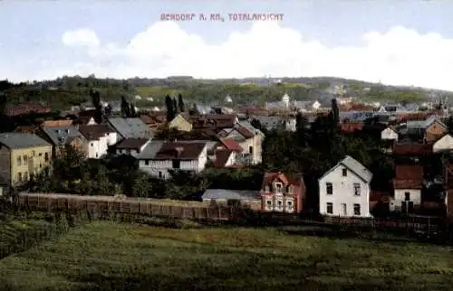 Ak Bendorf am Rhein, Totalansicht