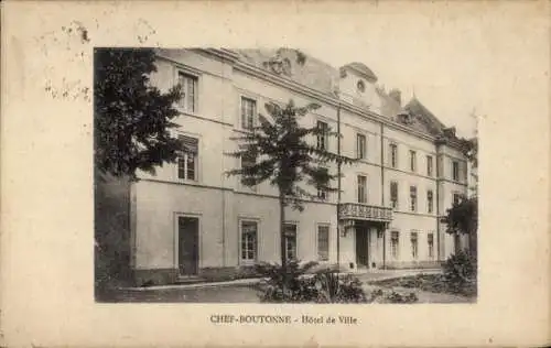 Ak Chef Boutonne Deux Sèvres, Rathaus