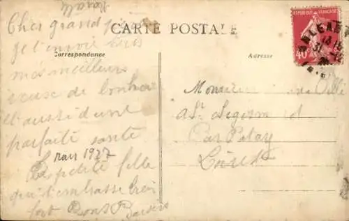 Ak Chef Boutonne Deux Sèvres, Rathaus