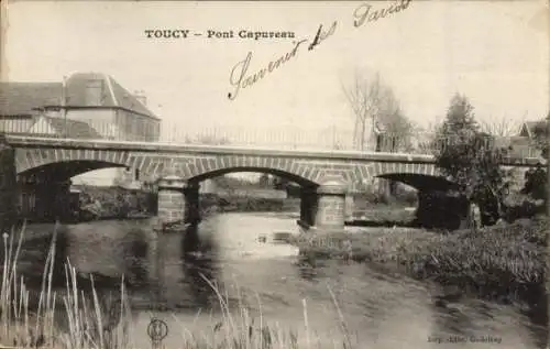 Ak Toucy-Yonne, Pont Capureau