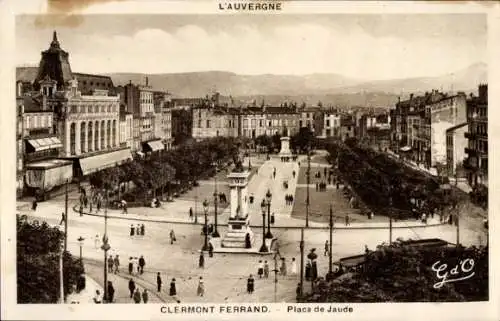 Ak Clermont Ferrand Puy de Dôme, Place de Jaude